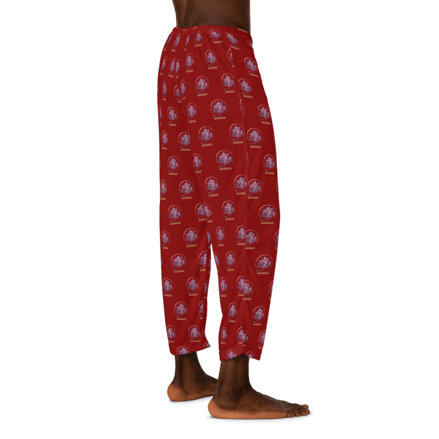 Sakurai Logo Pattern Men's Pajama Pants