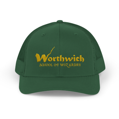 Worthwich School of Wizardry Snapback Trucker Cap