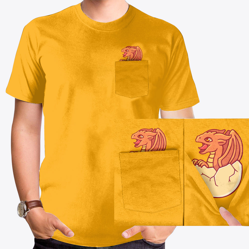 Pocket Dragon T-shirt - NOW AVAILABLE IN MORE COLORS!