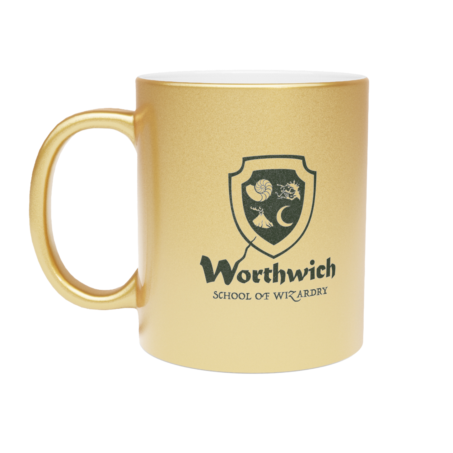 Worthwich 11 oz Gold Mug