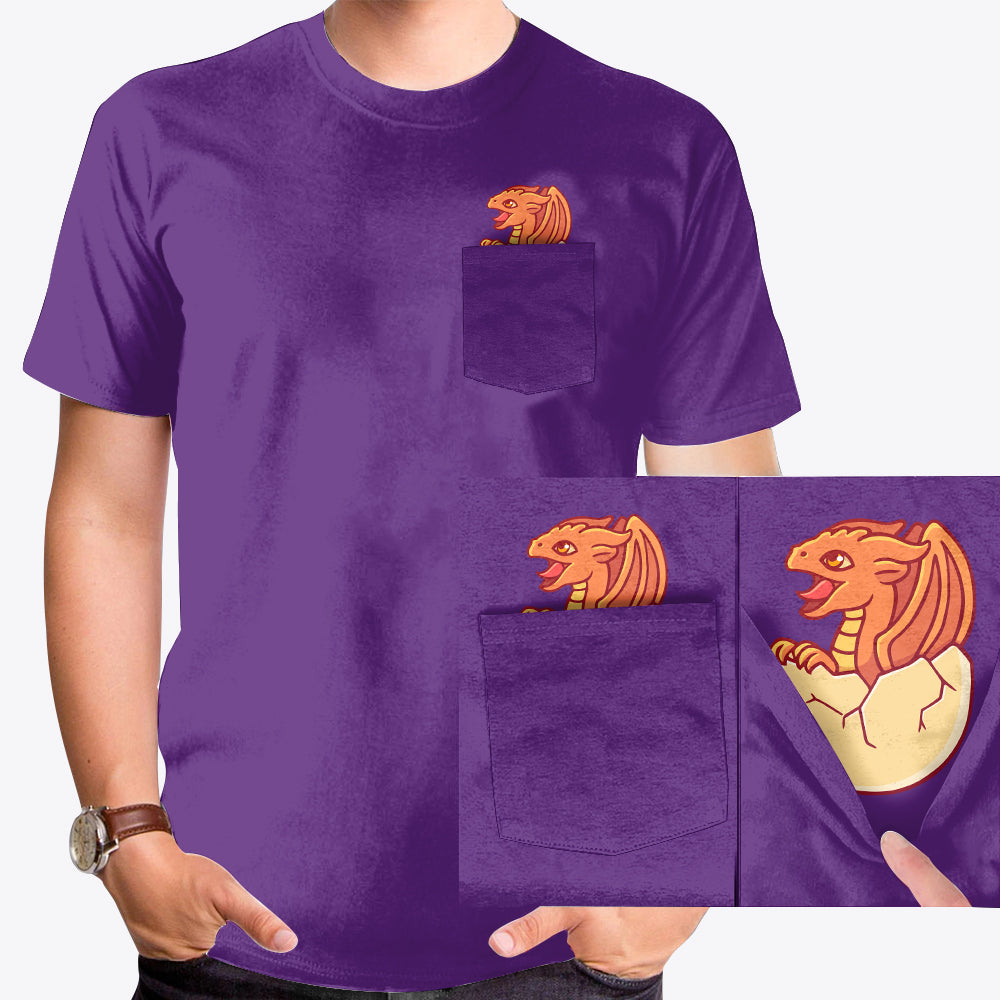 Pocket Dragon T-shirt - NOW AVAILABLE IN MORE COLORS!