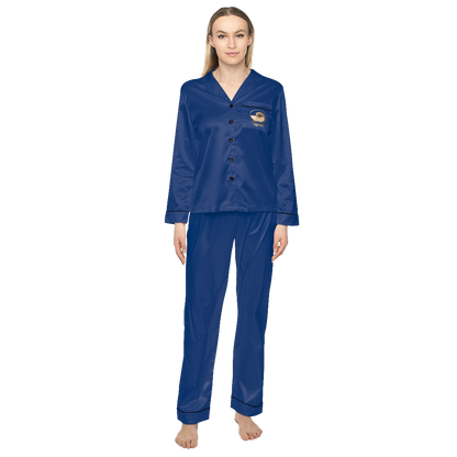 Qlantis Women's Satin Pajamas Set