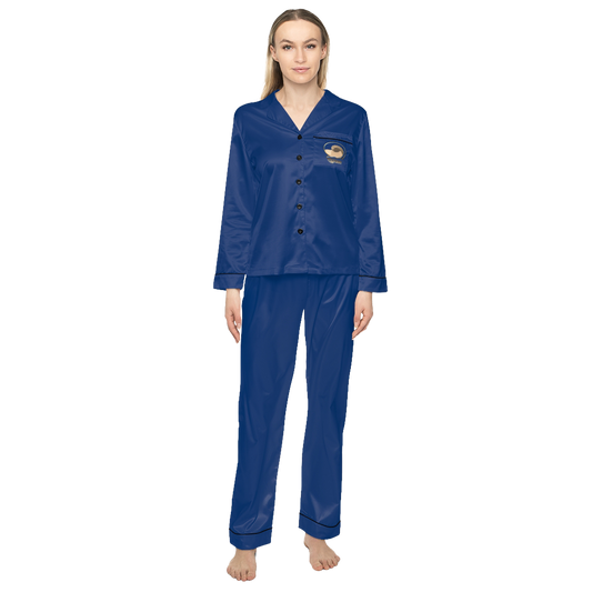 Qlantis Women's Satin Pajamas Set