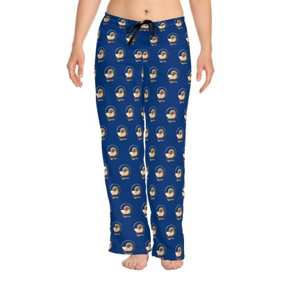 Qlantis Logo Pattern Women's Pajama Pants