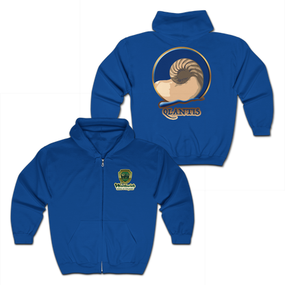 Worthwich House Unisex Full Zip Heavy Blend Hooded Sweatshirt