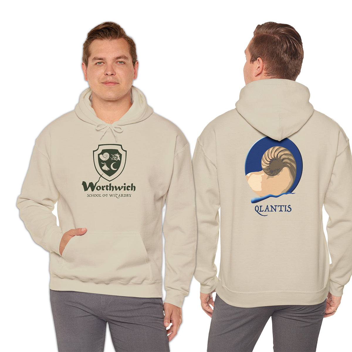 Worthwich/House Logo Unisex Heavy Blend™ Hooded Sweatshirt