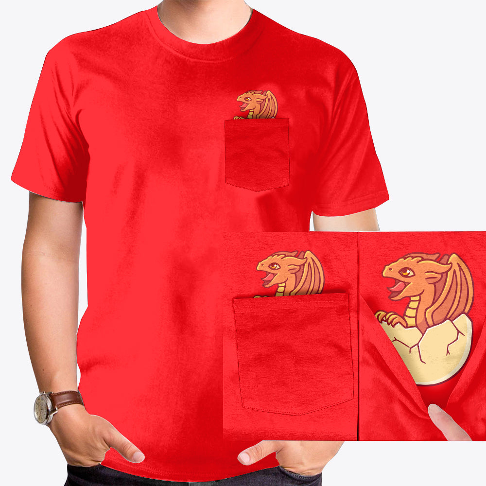 Pocket Dragon T-shirt - NOW AVAILABLE IN MORE COLORS!