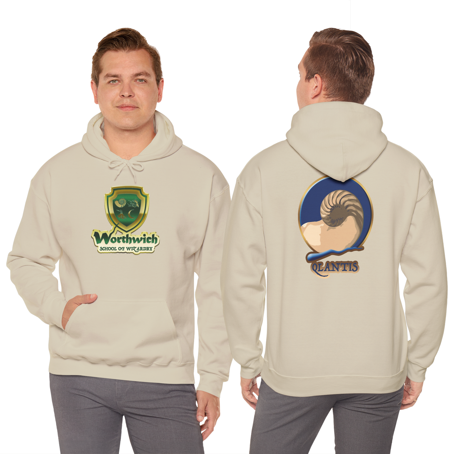 Worthwich/House Logo Unisex Heavy Blend™ Hooded Sweatshirt