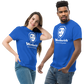 Worthwich (one-color logo, white) Gildan 5000 Unisex classic tee