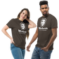 Worthwich (one-color logo, white) Gildan 5000 Unisex classic tee