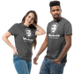 Worthwich (one-color logo, white) Gildan 5000 Unisex classic tee