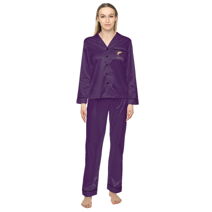 Zarraqa Women's Satin Pajamas Set