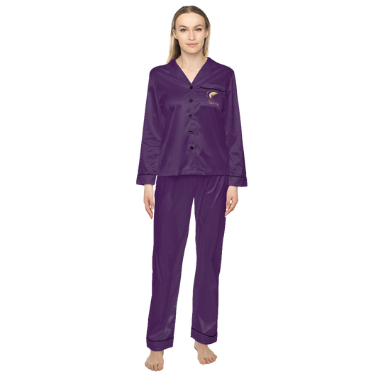 Zarraqa Women's Satin Pajamas Set
