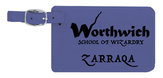Zarraqa Leatherette Luggage Tag