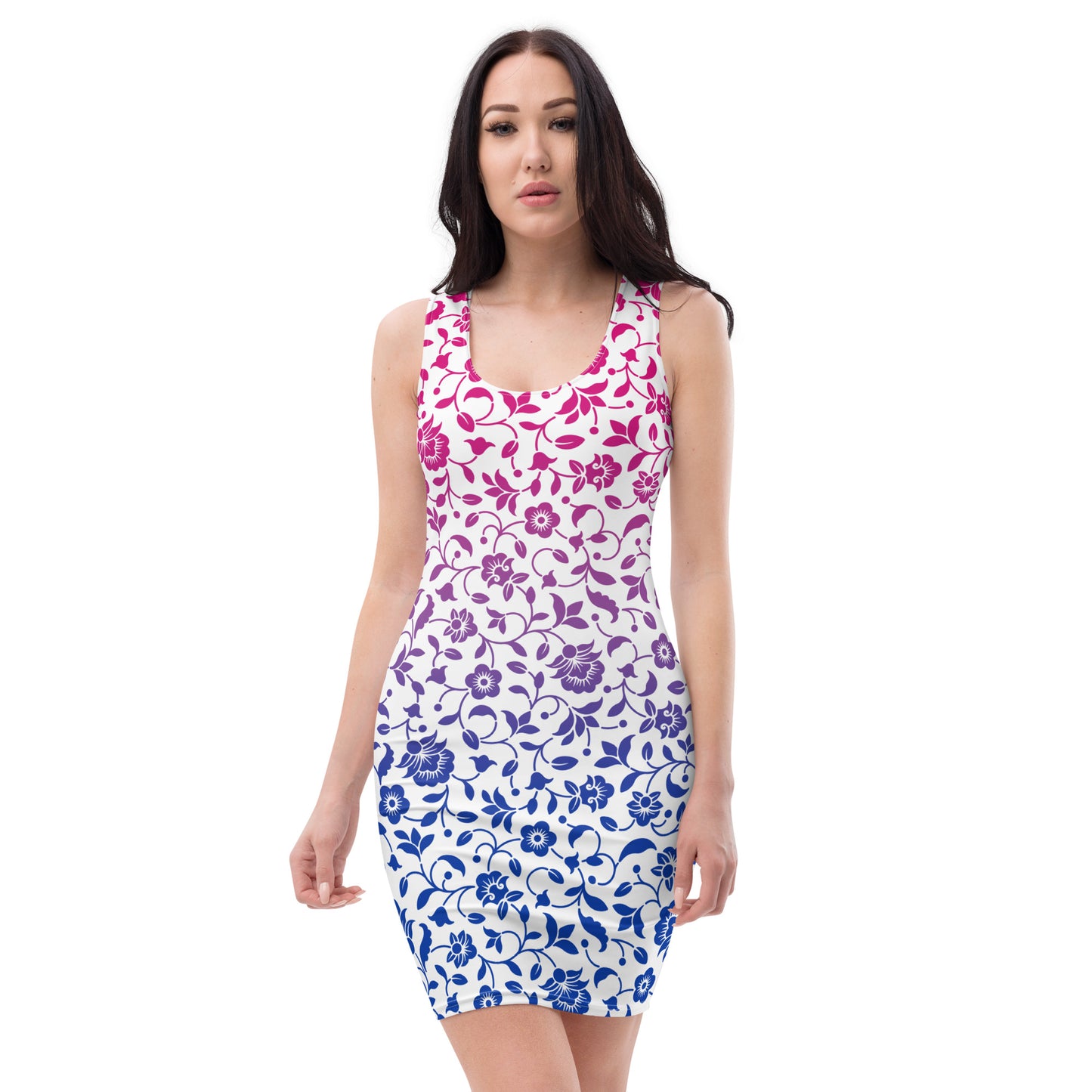 Bi-Pride Floral Dress