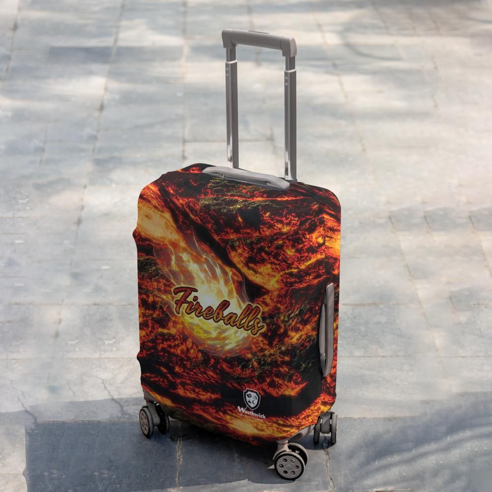 Fireballs Luggage Cover