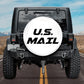 US Mail Spare Tire Cover