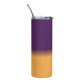 Zarraqa Skinny Tumbler with Metal Straw