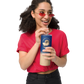 Qlantis Skinny Tumbler with Metal Straw