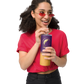 Zarraqa Skinny Tumbler with Metal Straw
