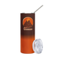 Wyverno Skinny Tumbler with Metal Straw