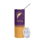 Zarraqa Skinny Tumbler with Metal Straw