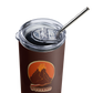 Wyverno Skinny Tumbler with Metal Straw