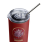 Sakurai Skinny Tumbler with Metal Straw