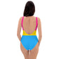 Pansexual Pride Flag One-Piece Swimsuit