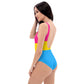 Pansexual Pride Flag One-Piece Swimsuit