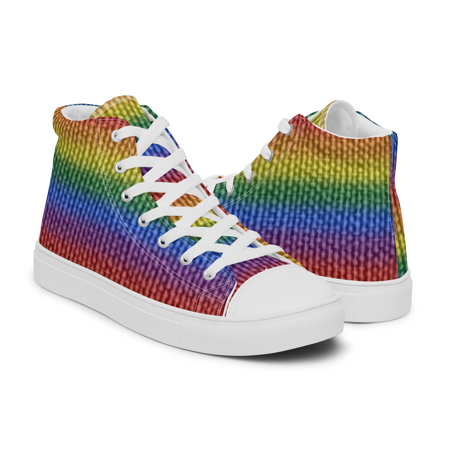 Pride Men’s High Top Canvas Shoes