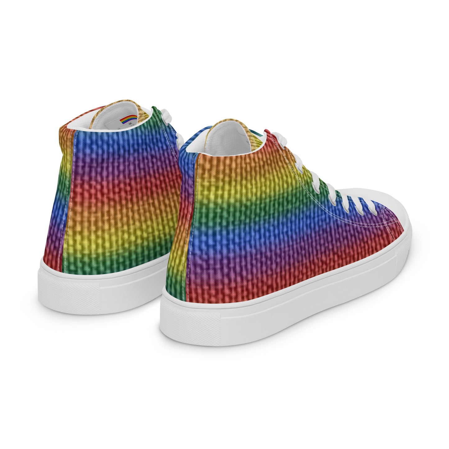 Pride Men’s High Top Canvas Shoes