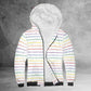 Pride Graphite Striped Hoodie