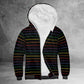 Pride Graphite Striped Black Hoodie