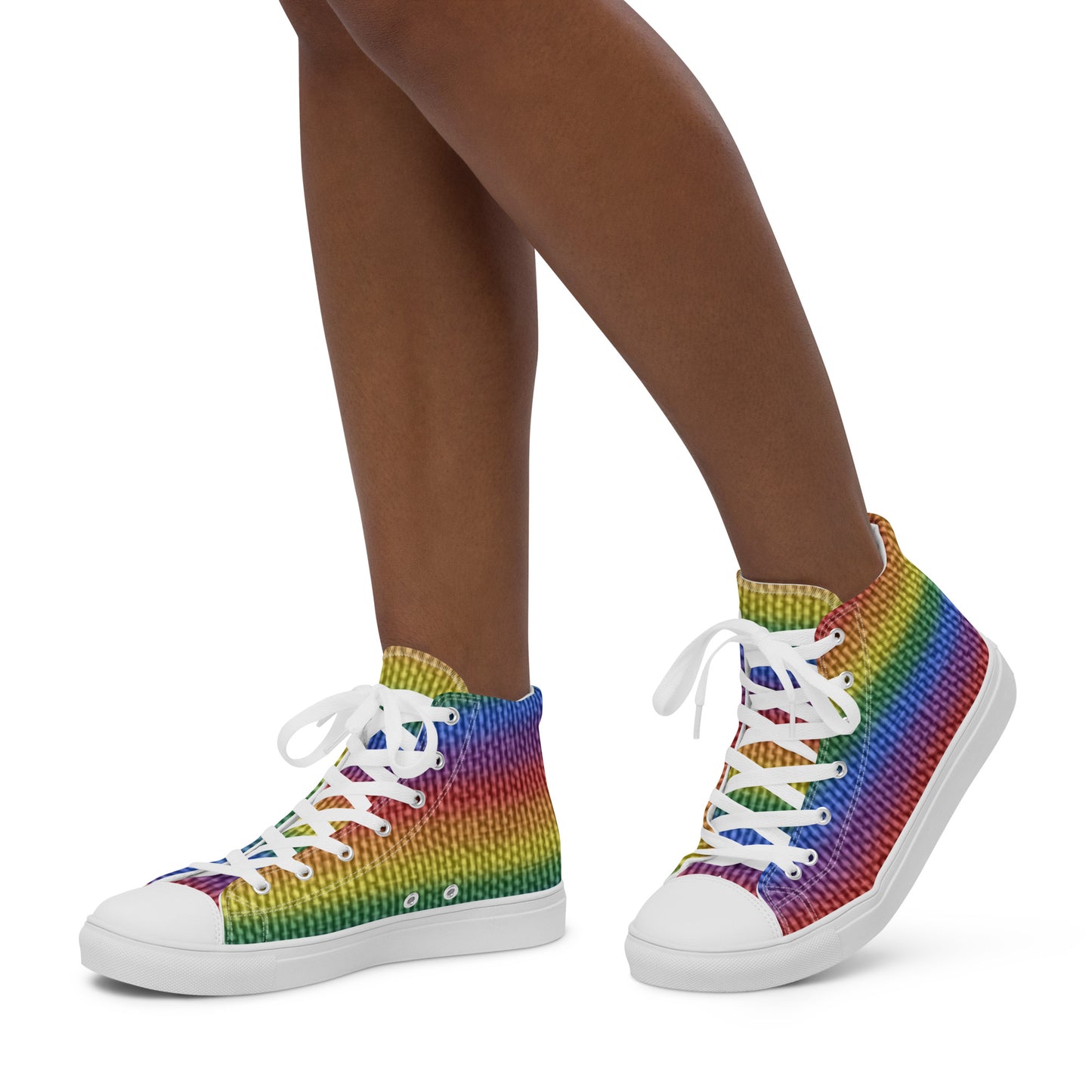 Pride Women’s High Top Canvas Shoes