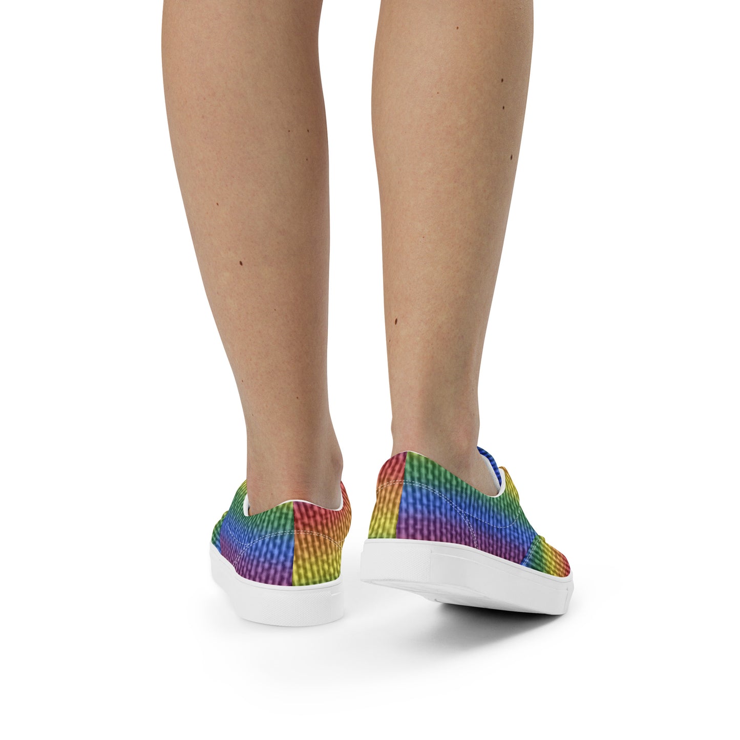 Pride Women’s Lace-up Canvas Shoes