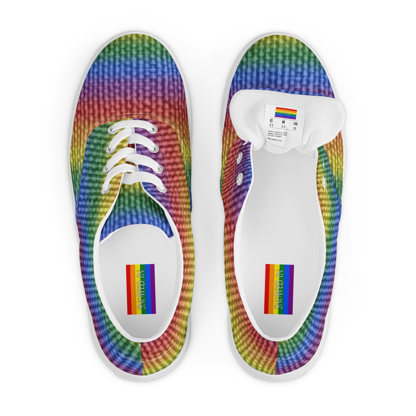 Pride Women’s Lace-up Canvas Shoes