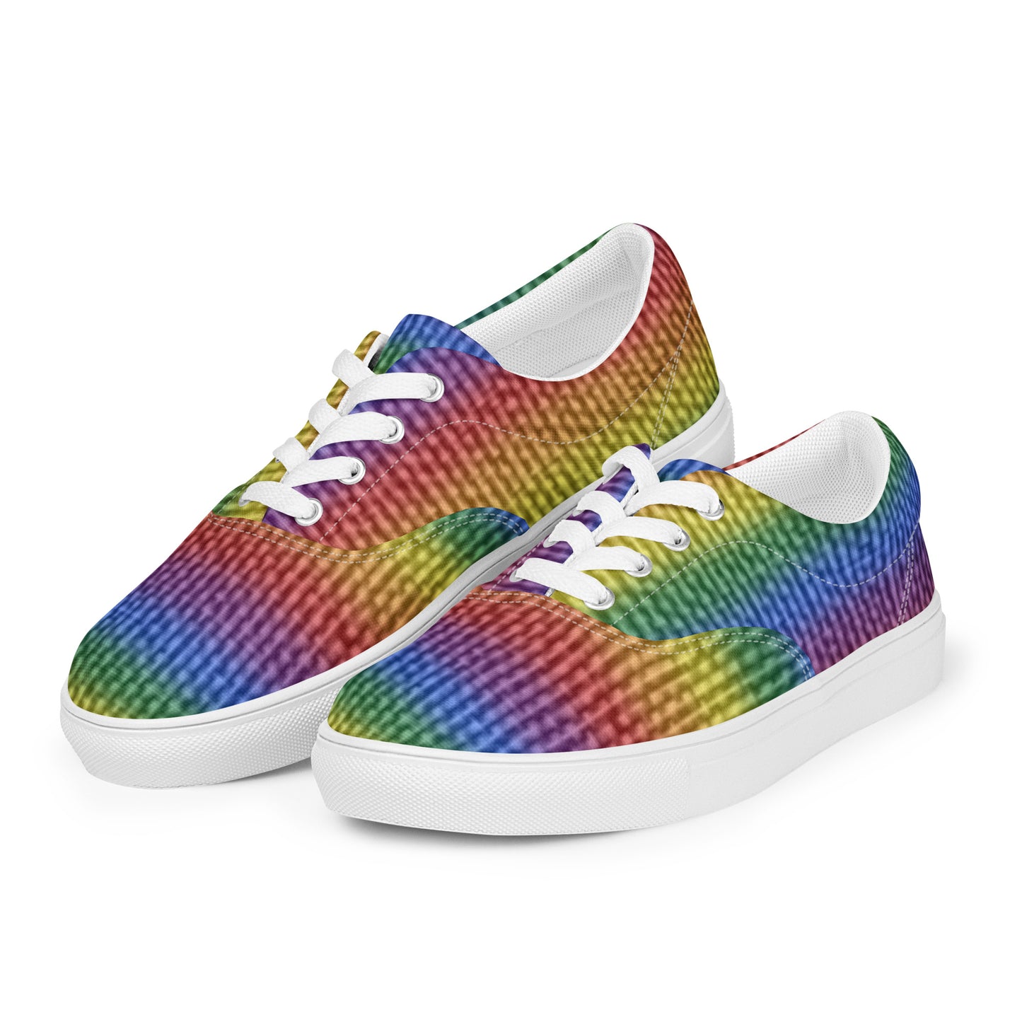 Pride Women’s Lace-up Canvas Shoes